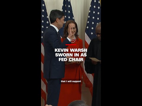Kevin Warsh sworn in as Fed chair
