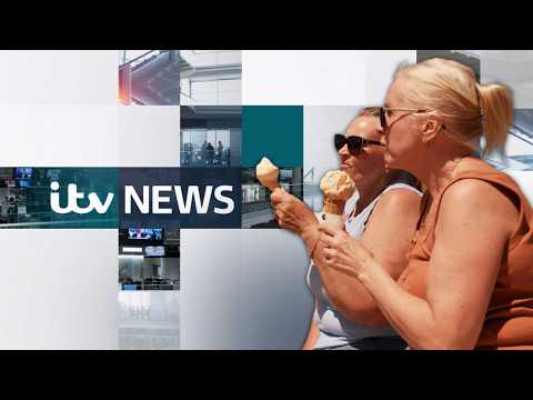 Watch ITV Evening News LIVE as UK temperatures rival Caribbean hotspots