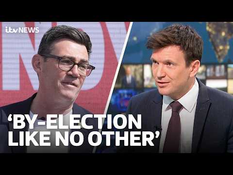 Andy Burnham launches his election campaign in Makerfield