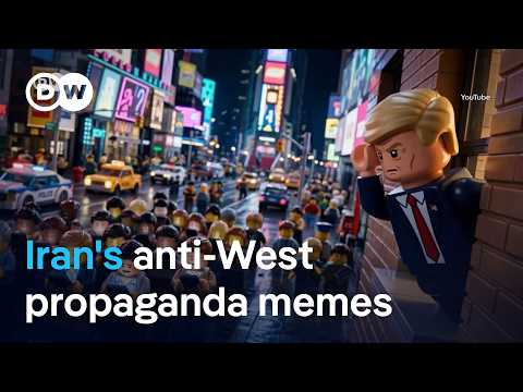 Iran’s use of Lego AI as a means to spread anti-West propaganda | DW News