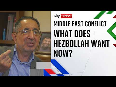 Sky News speaks to leading Hezbollah politician