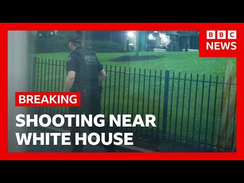 Two wounded in shooting near White House, US media reports | BBC News