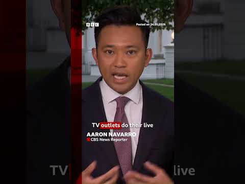 Reporter recalls moment shots rang out at White House. #WhiteHouse #BBCNews