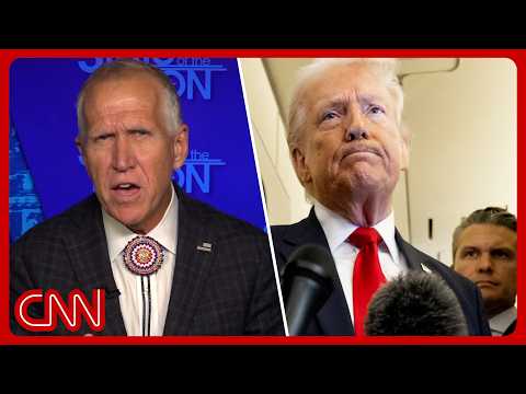 GOP senator unfiltered: Tillis picks apart Trump admin on Iran and more