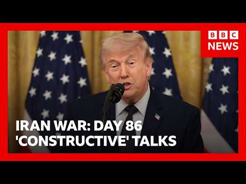 Negotiations towards a deal with Iran are ‘constructive’ says Trump | BBC News