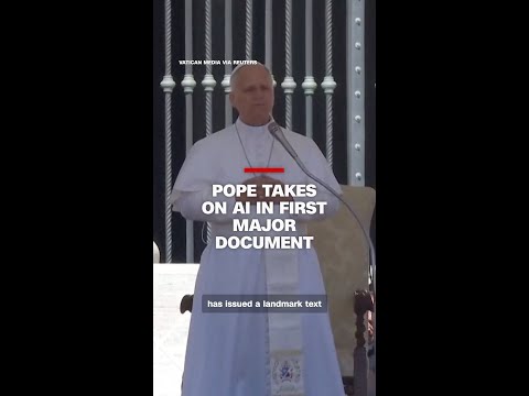 Pope takes on AI in first major document