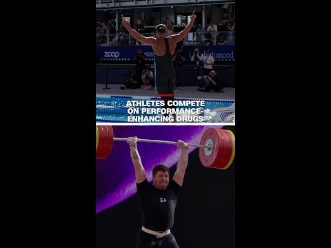 Athletes compete on performance-enhancing drugs