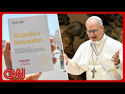 Pope Leo issues manifesto warning about AI