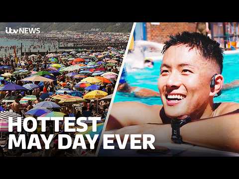 How hot was the UK’s bank holiday heatwave? | ITV News