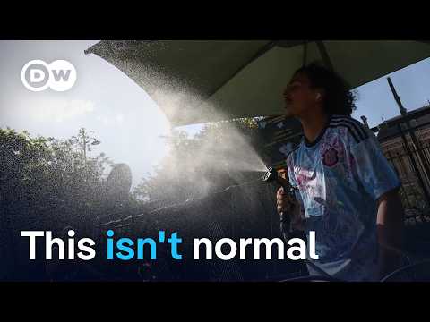 Europe experiencing record heat for May as heat dome settles in | DW News