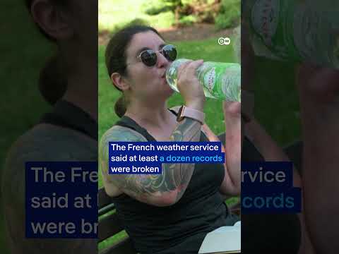Record-breaking temperatures bake Europe | DW News
