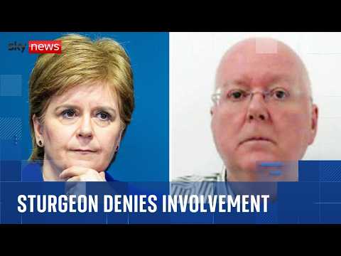 Sturgeon denies any knowledge of items husband bought with embezzled £400,000