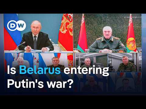 Ukraine warns that Russia could use Belarus as launchpad for new offensive | DW News