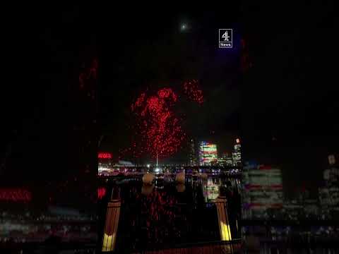 Sydney light show cancelled after malfunctioning drones drop into harbour