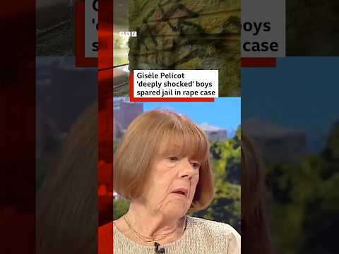 Gisèle Pelicot ‘deeply shocked’ boys spared jail in Hampshire rape case in UK. #BBCNews