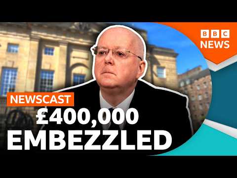 Ex-SNP boss admits to embezzling £400,000 | BBC Newscast