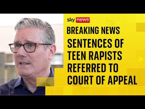 Sentences of teenage rapists who avoided jail referred to Court of Appeal