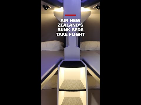 Air New Zealand’s bunk beds take flight