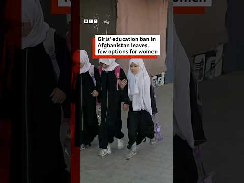 Girls’ education ban in Afghanistan five years on. #BBCNews