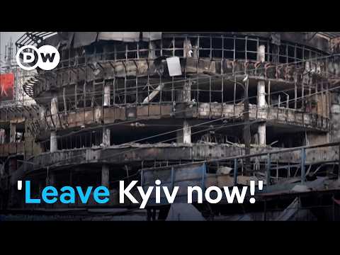 Moscow urges foreigners to leave Kyiv amid renewed escalation | DW News