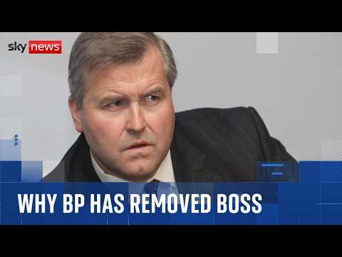 Why has BP removed its chairman?