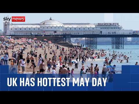 UK experiences the hottest day in May as five die in open water incidents