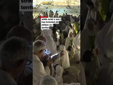 Nearly two million gather for annual Hajj pilgrimage despite war in Iran