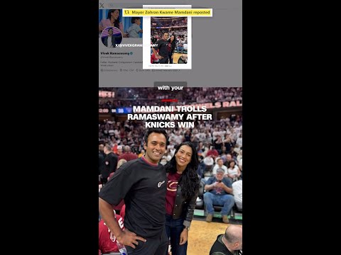 Mamdani trolls Ramaswamy after Knicks win