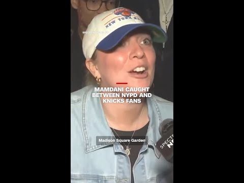 Mamdani caught between NYPD and Knicks fans