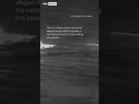 U.S. fatally strikes drug-trafficking boat