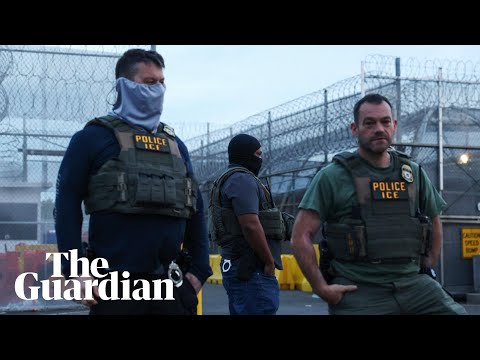 Protest outside ICE detention centre in New Jersey – watch live