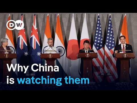 US, India, Japan and Australia unite again – and China Is watching | DW News