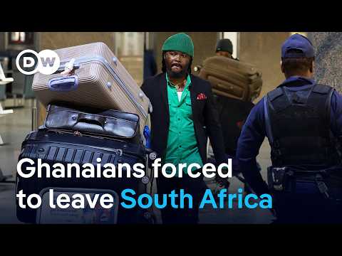 Rising xenophobic attacks push Ghanaians out of South Africa | DW News