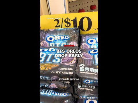 BTS Oreos drop early