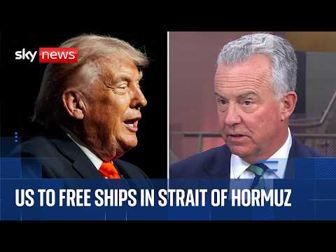 Iran war | Military analyst Sean Bell discusses Trump’s pledge to free ships in Strait of Hormuz