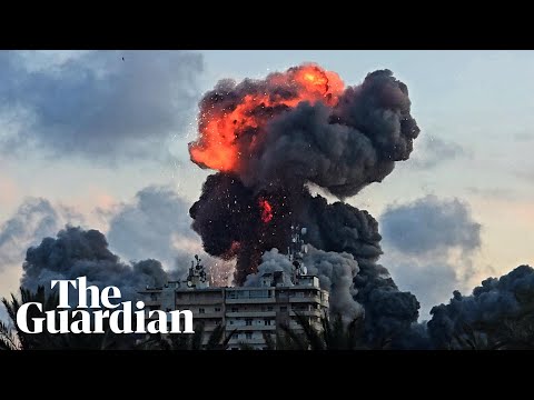 Eyewitness footage captures Israeli airstrike in southern Lebanon