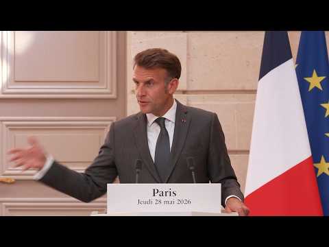 Watch LIVE – French President joint statement with Indonesia