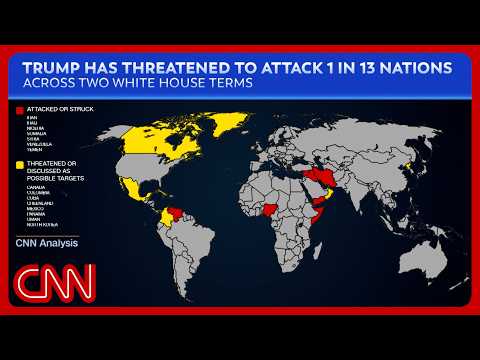 Trump has threatened 1 in every 13 nations in the world, including Oman now