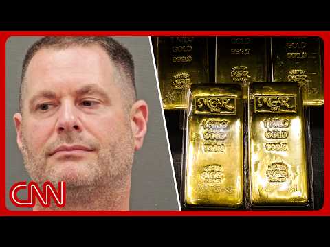 What was an ex-CIA official doing with $40M of gold bars?