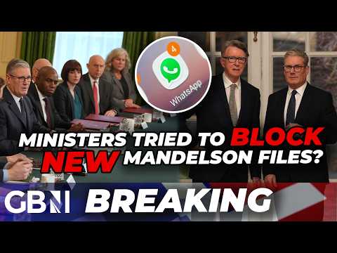 BREAKING: Labour Ministers tried to CONCEAL evidence of relationship with Peter Mandelson reportedly