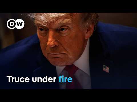 Iran and US exchange fire as ceasefire extension deal takes shape | DW News