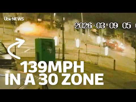 Shocking CCTV captures fatal 139mph crash in ‘one of worst speeding cases’
