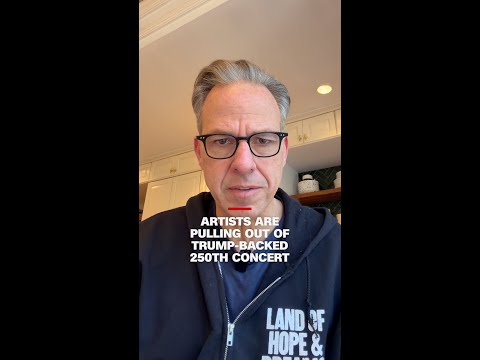 Artists are pulling out of Trump-backed 250th concert