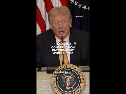 UFC arena construction underway at White House