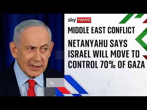 Netanyahu says Israel will move to control 70% of Gaza