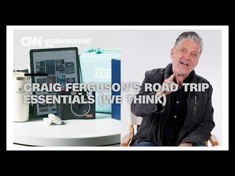 Craig Ferguson’s road trip essentials (we think)