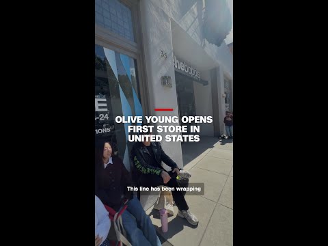 Olive Young opens first store in United States