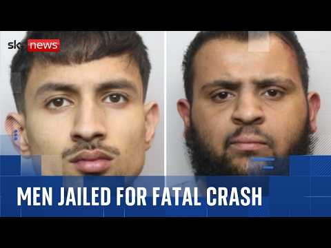 Men who inhaled laughing gas at over 130mph in 30mph zone jailed for fatal crash