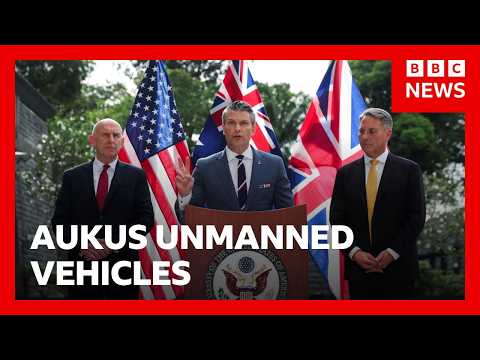US, UK and Australia to develop unmanned undersea vehicles | BBC News