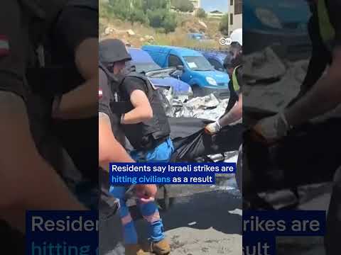Israel’s military steps up attacks on southern Lebanon | DW News